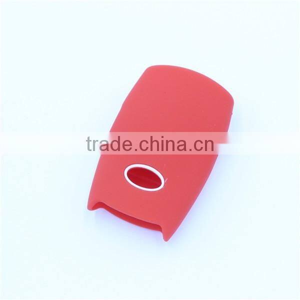 Fob silicone car key cover, key shell case for hyundai 3 buttons