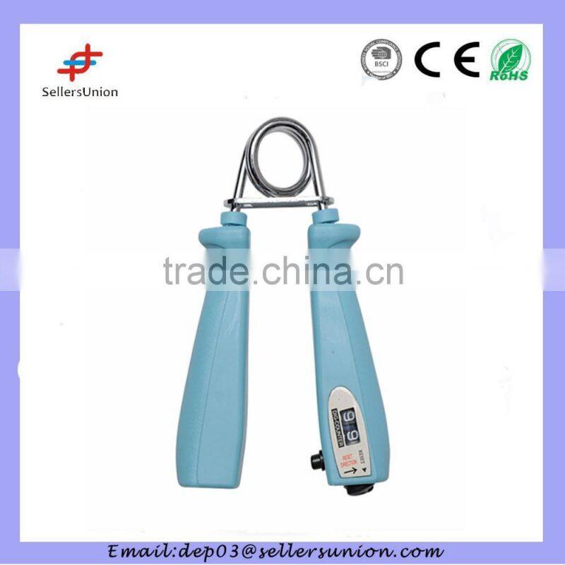 Adjustable power hand grip strengthener