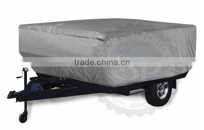 Waterproof 3 Layers Nonwoven Fabric Folding Camper Trailer RV Cover