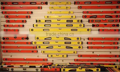 High accuracy aluminium spirit level