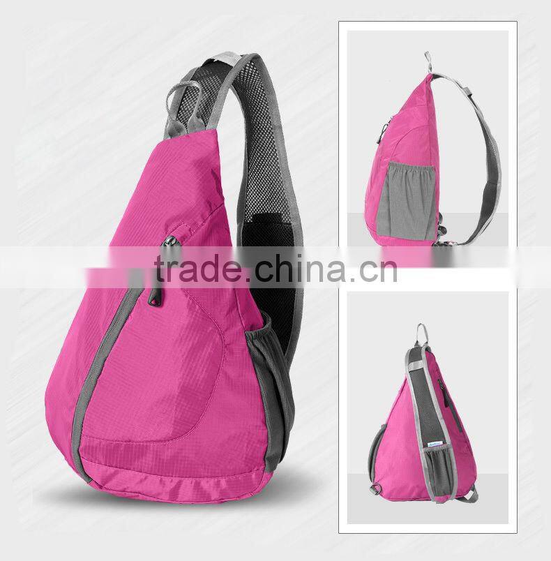 New Sport Hiking Bicycle Shoulder Messenger Backpack Sling Chest Cross Body Bag Rucksack