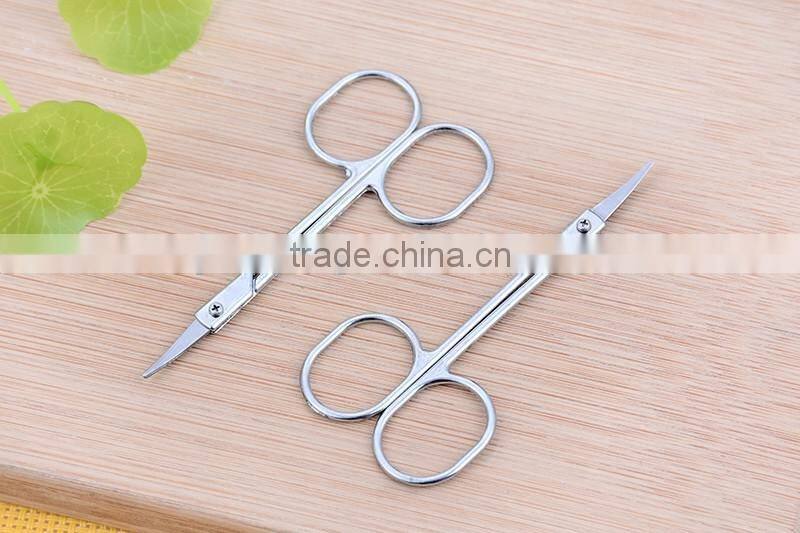 hot sale mini professional make up cutting eyebrow scissors