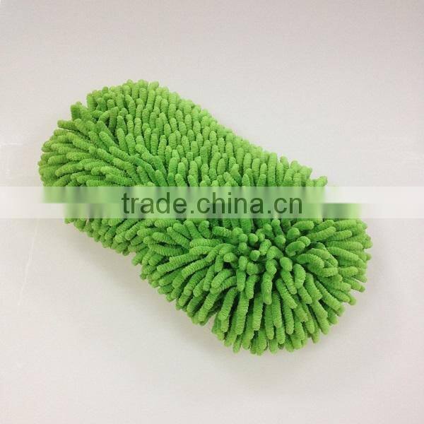 wonder chenille microfiber car dusting sponge with hand band