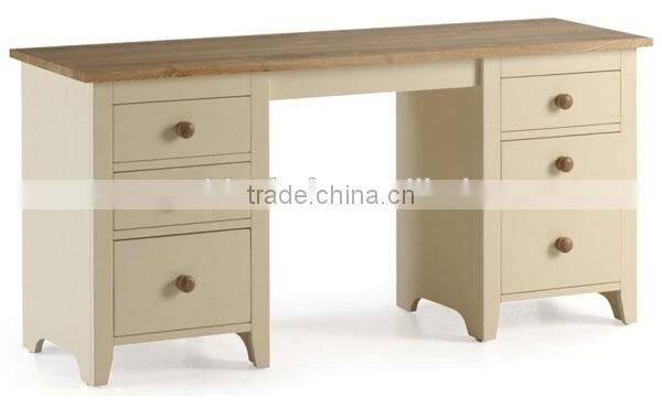 2015 Qing dao hot selling pine 2+3 drawer chest of drawers for living room