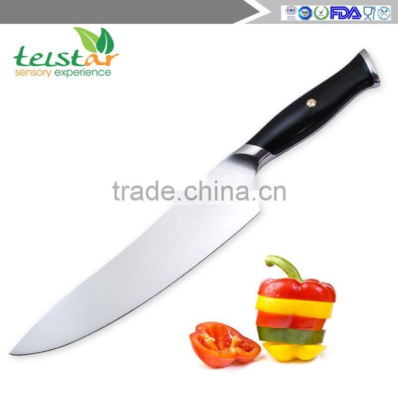 Hot buy 5 PCS forged stainless steel kitchen knives set Black Gift Box