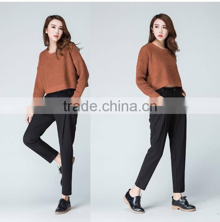 new style lady pants woman harem pants wholesale ladies pants trousers