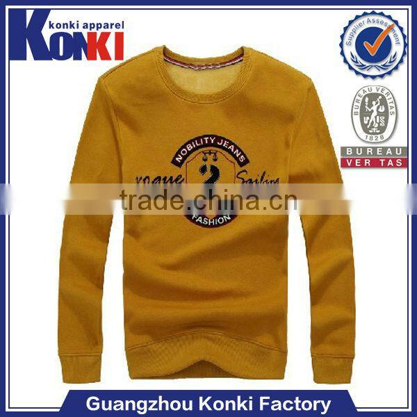 top brand men's o neck long sleeve t shirt