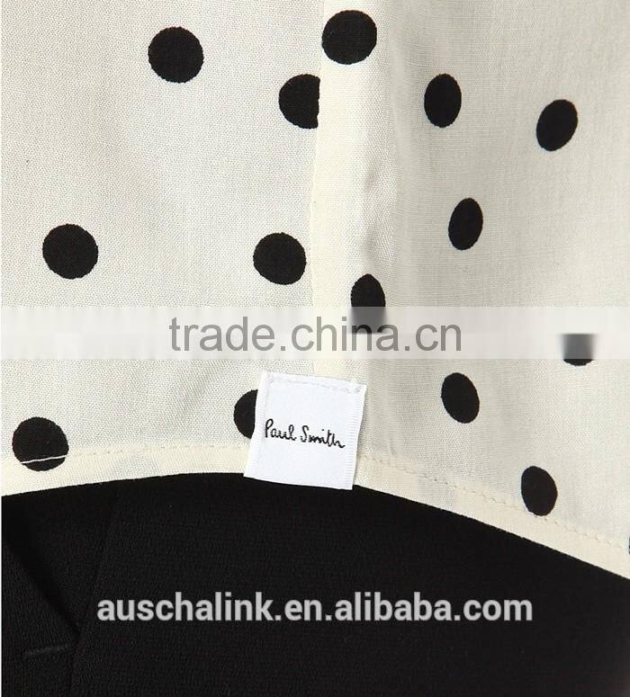 2016 new design ladies woven cheap shirt made in china