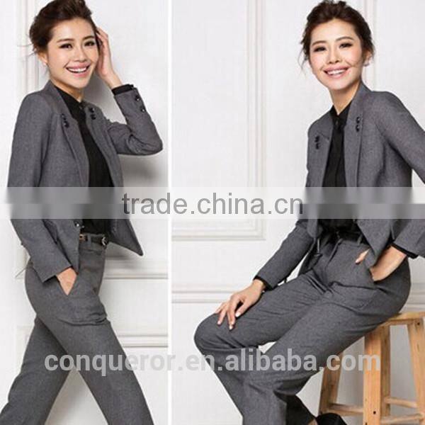 fashion office ladies suit ladies secretary suits BS021