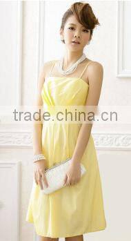 GZY charming mixed model lady fashion dress wholesale guangzhou 2017