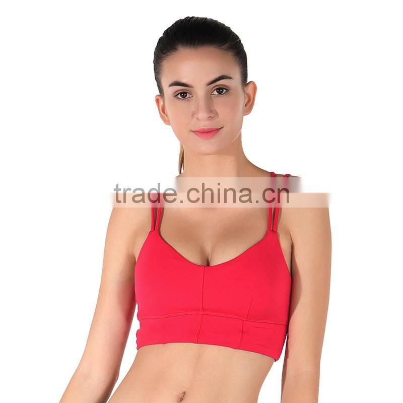 2017 Gym Sportswear Quick Drying Sport Clothes Comfortable Seamless Yoga Fitness Bra Durable
