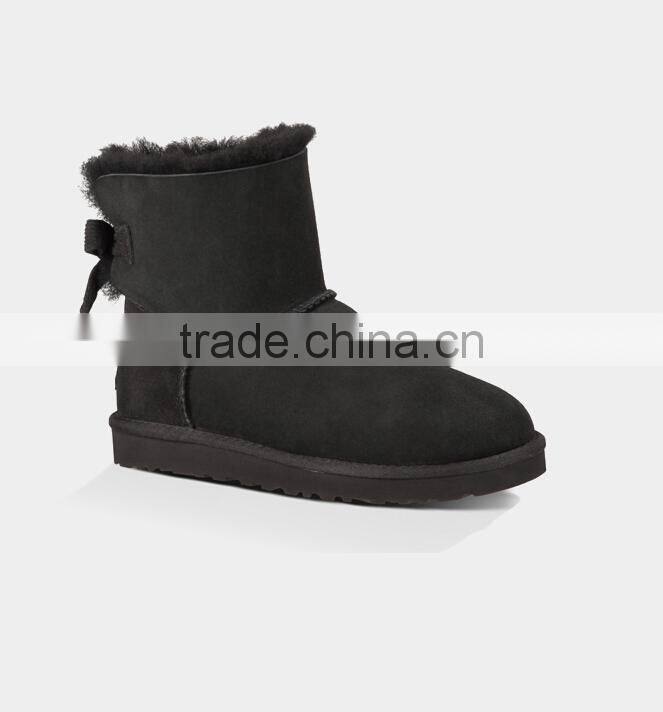 High quality TPR sole faux fur warm snow boots