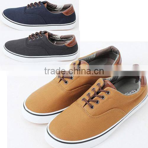 ssd0818 basic lace-up canvas sneakers