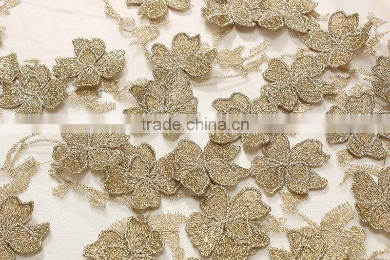 Charming Wedding Dress Soft French Net Lace FL1333-2