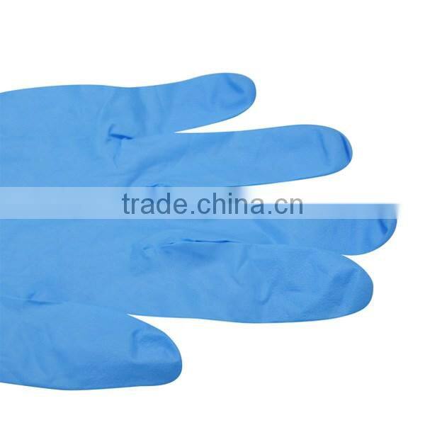 Popular Blue Nitrile Disposable Glove With Competitive Price