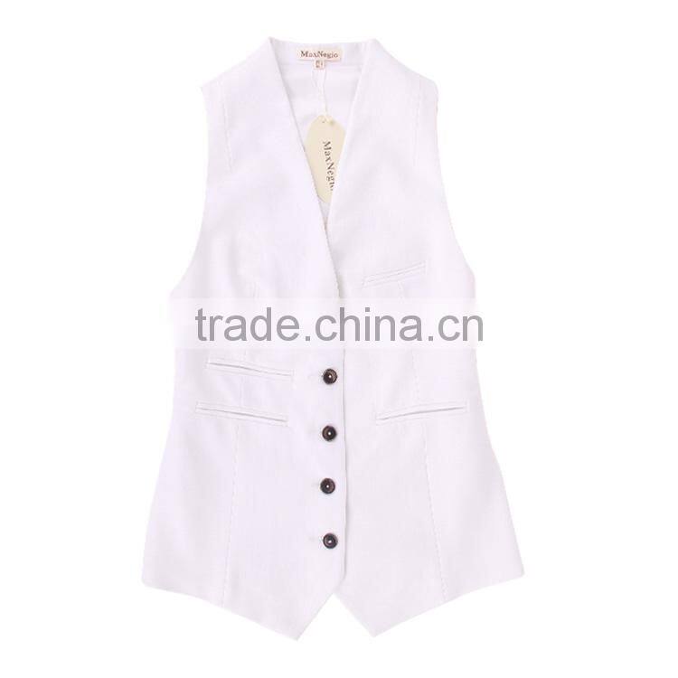 Maxnegio sexy women work dashing classics vest
