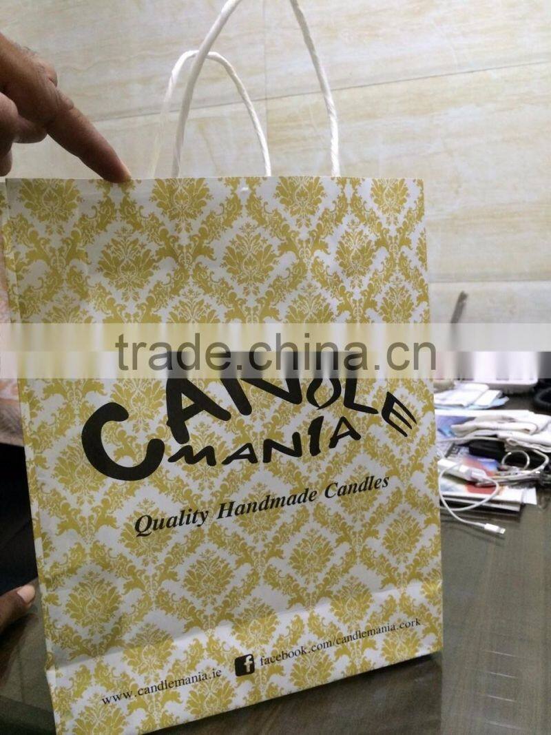 Kraft Paper Bags with full printing and logo