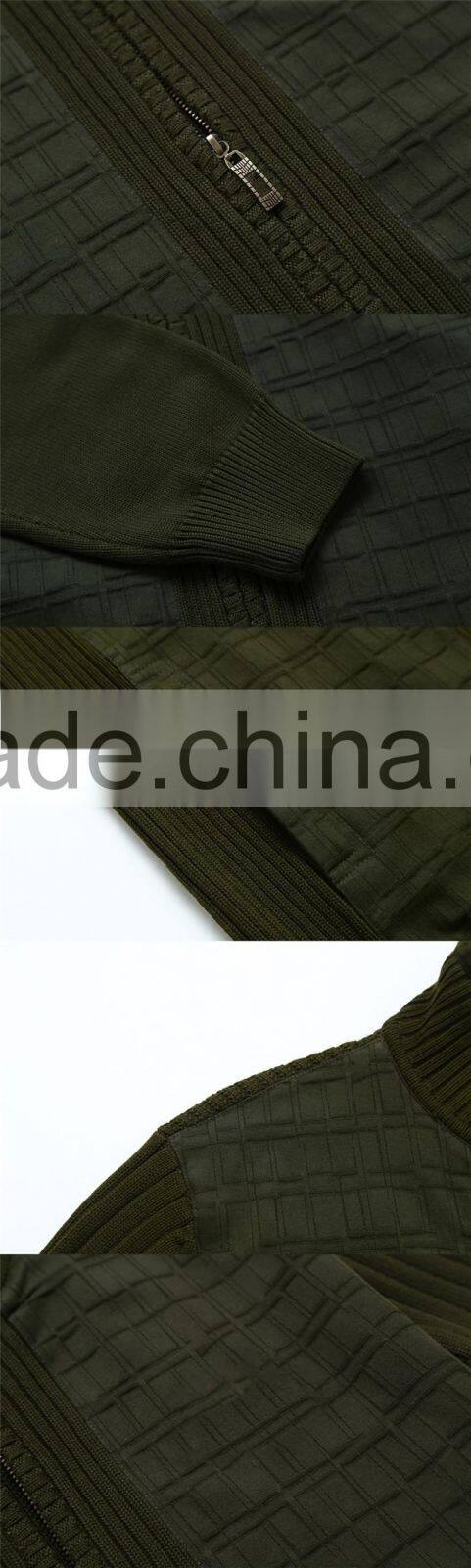 Casual Mens Custom Logo Navy Blue Security Guard Uniforms Winter Jacket