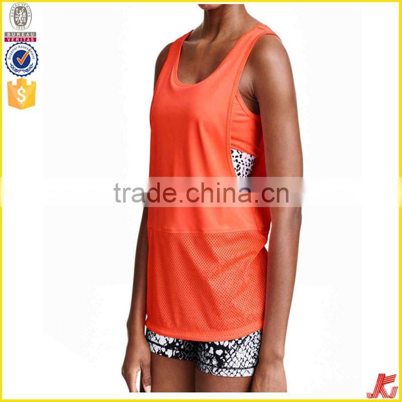 women yellow sportswear loose tank tops sports wear women