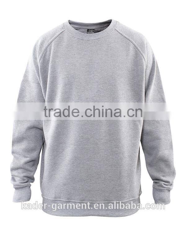 Custom Unisex Sweatshirt Cotton Plain Blank Crew Neck Sweatshirt