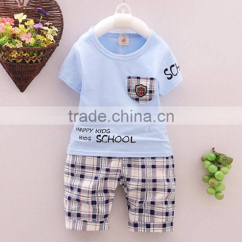 wholesale children's boutique clothing 2017 soft cotton children clothing