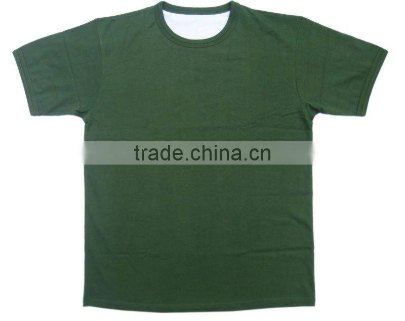 Round neck short sleeves t shirt