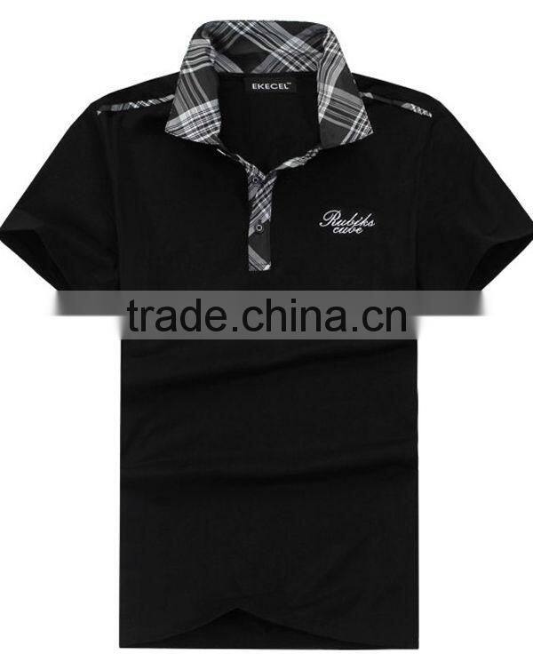Cheap plain for men custom polo shirt design