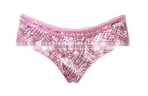 women printing bra & camisole & panty underwear set