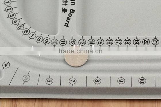 DIY beads design flocking plate/template/board for Necklace