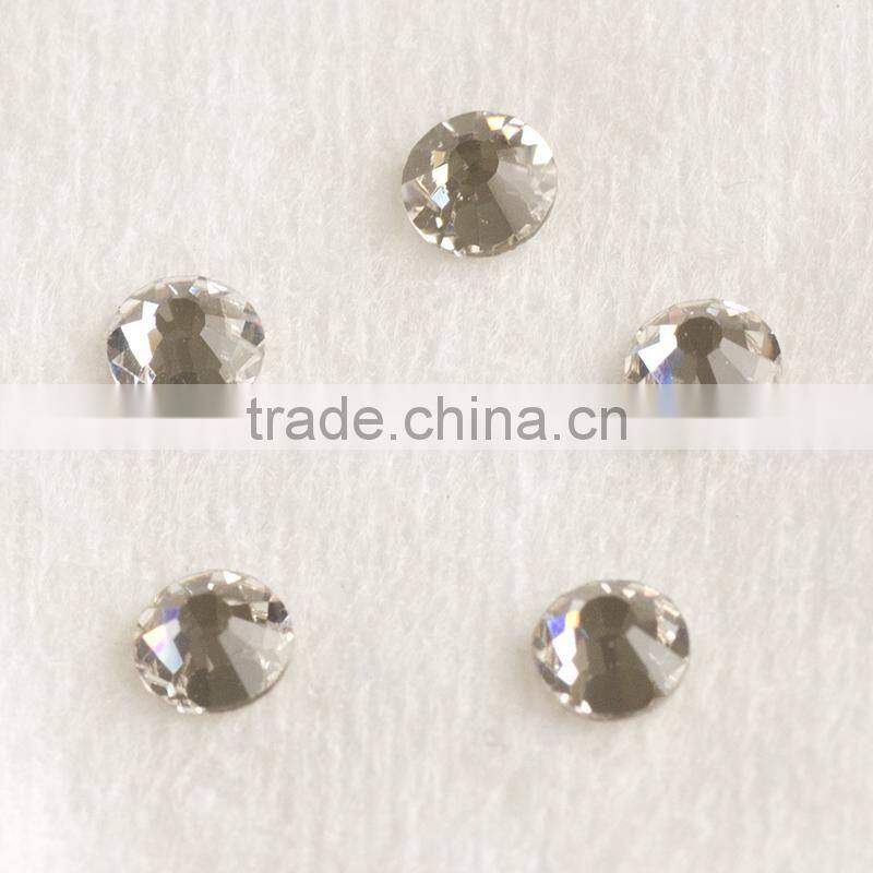 Discount rhinestone nails suppliers' hot sale crystal flat back rhinestones non hotfix