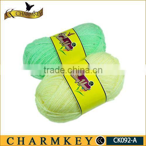 hand knitting acrylic yarn