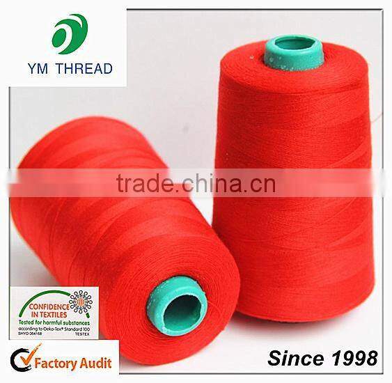High Tenacity Manufacturer Industrial 3000y 40 2 Sewing Thread