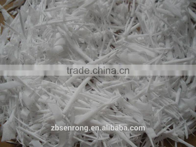 white PTFE scraps