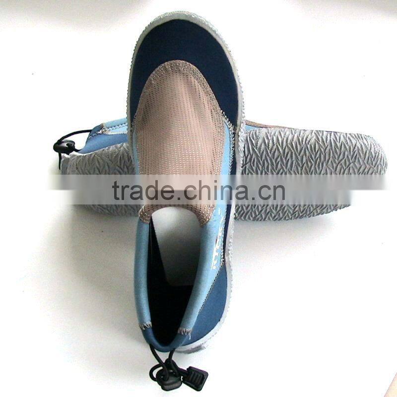 Man's new stylish neoprene mesh rubber beach shoes