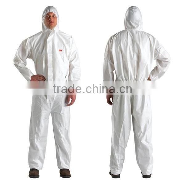Disposable PP nonwoven blue protectve coverall/worksuit