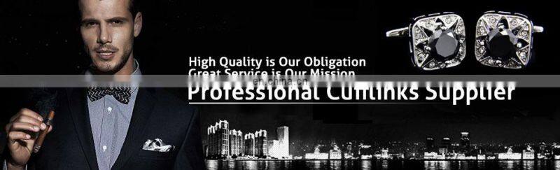 2014 wholesale gold plating jewelry fashion rose cufflinks black stone cufflinks high quality