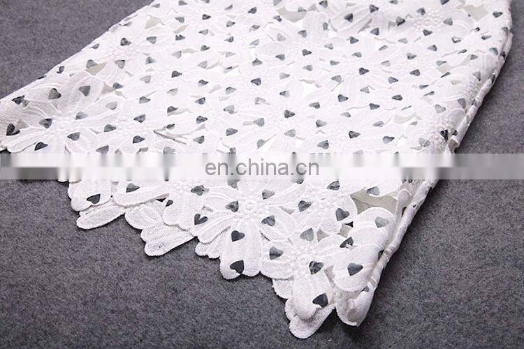 blue color heart shape print two piece over knee dress set