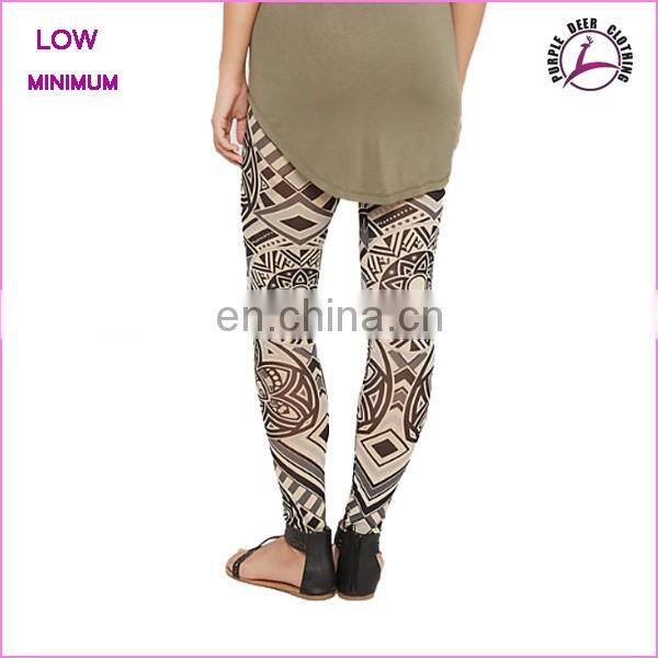 Fashion full print leggings for women yoga pants custom leggings sexy