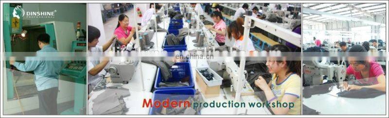 Blue color paddle brush, plastic round cushion hair brush