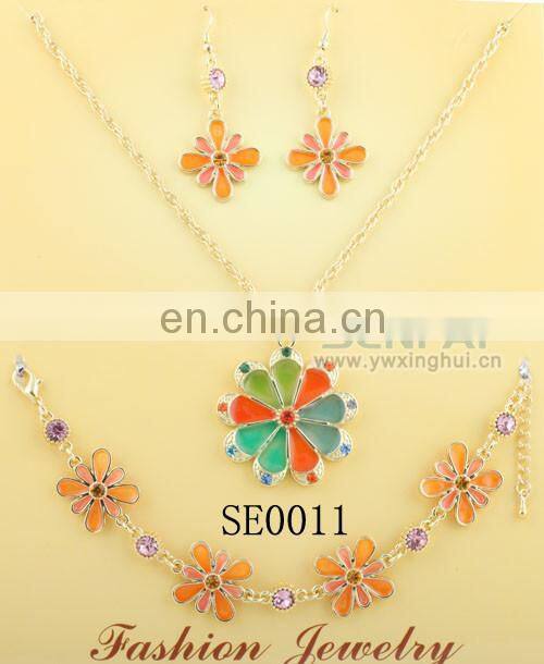 Wholesale costume jewelry lead and nickel safe alloy wedding jewelry for brides