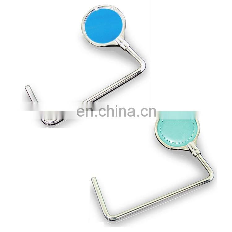 Hot selling attractive table top bag leather hanger