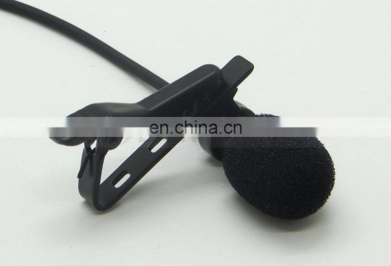 Lavalier Lapel Clip-on Recording Microphone for IOS Devices Android Devices Desktop Computer and Cameras