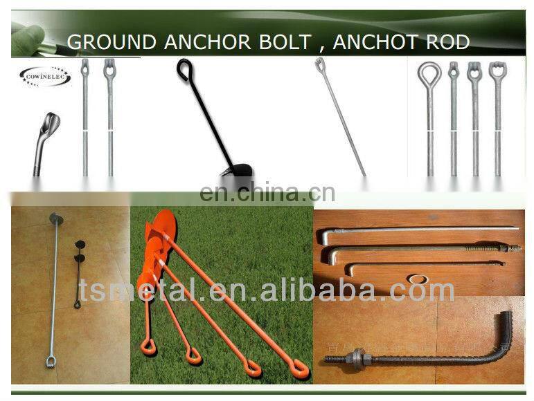 Soil Compression Screw Type Earth Anchor