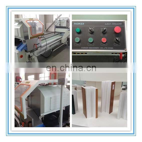 aluminum window door production line/aluminum profiles double mitre saw