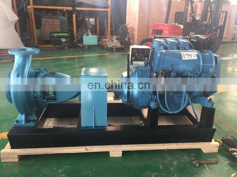 large capacity 12 inch diesel engine irrigation water pump for farm