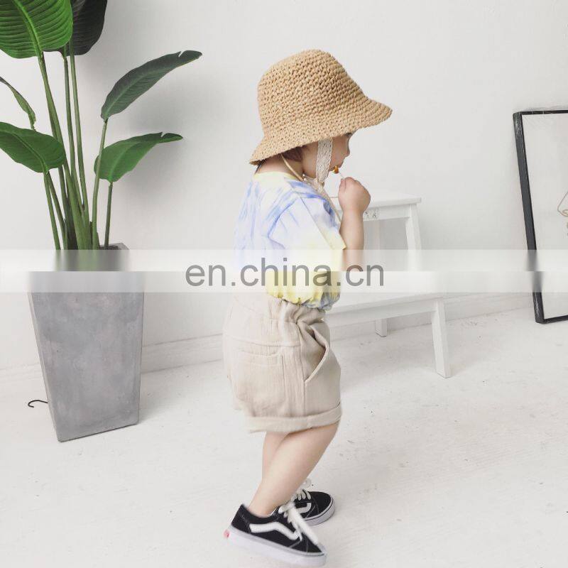 Girl Fashion Summer Cotton Tie Dye T-shirt From China