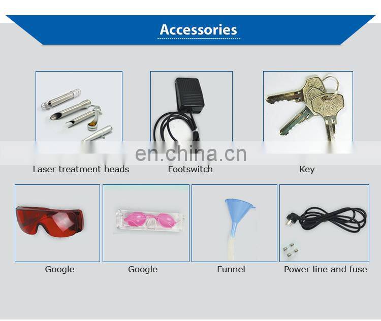 RF Tube Vaginal Tightening CO2 Fractional Laser Tattoo Removal Machine