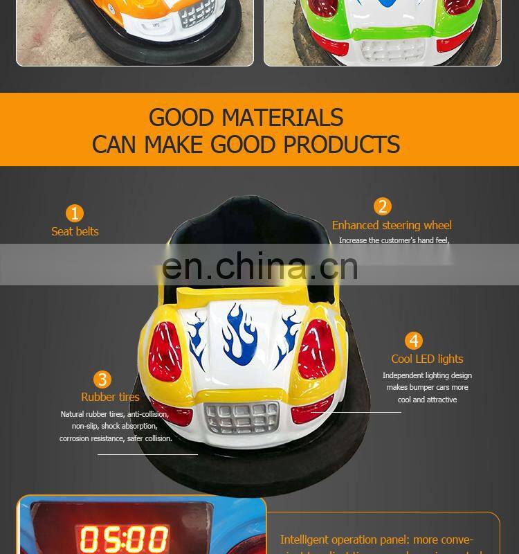 2020 New Design Battery Electric Bumper Cars Amusement Rides In stock For Sale Price