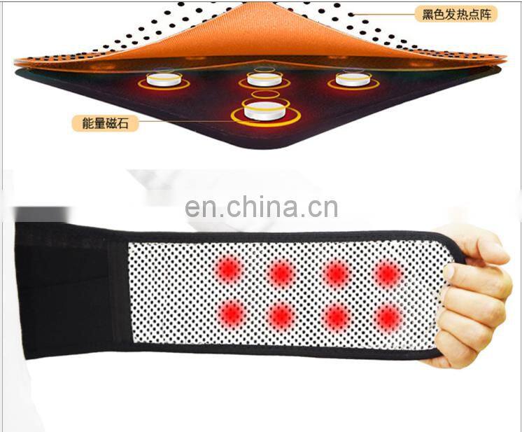Best sell Tourmaline self-heating adjustable waist protection back support belt
