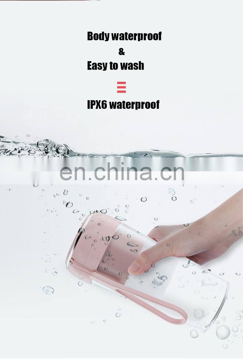 3000mAh large capacity rechargeable vacuum USB blender